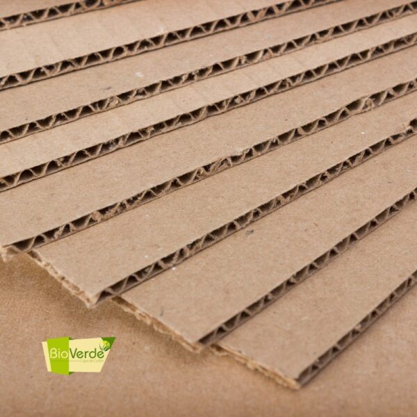 Láminas de Cartón Corrugado C540 Kraft Kraft 285X85cm